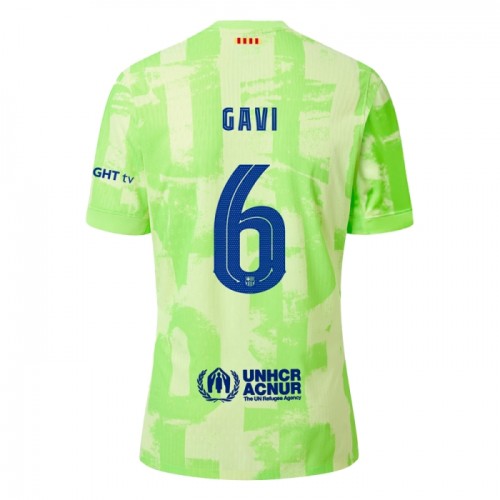 Nogometni Dresovi FC Barcelona Gavi 6 Treći 2024-25 Kratkih Rukava Nogometni Dresovi FC Barcelona Gavi 6 Treći 2024-25 Kratkih Rukava